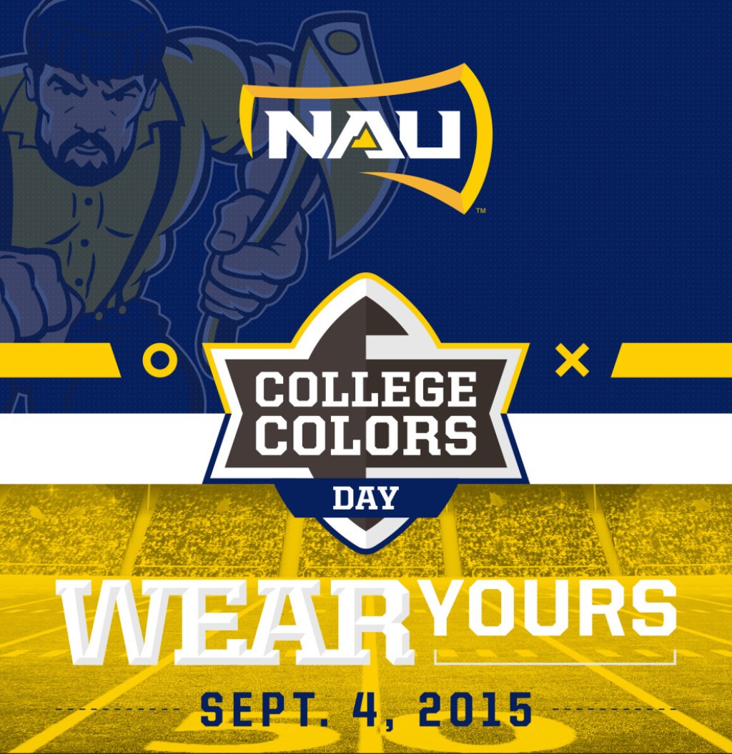 Picture of: Go True Blue for College Colors Day – The NAU Review